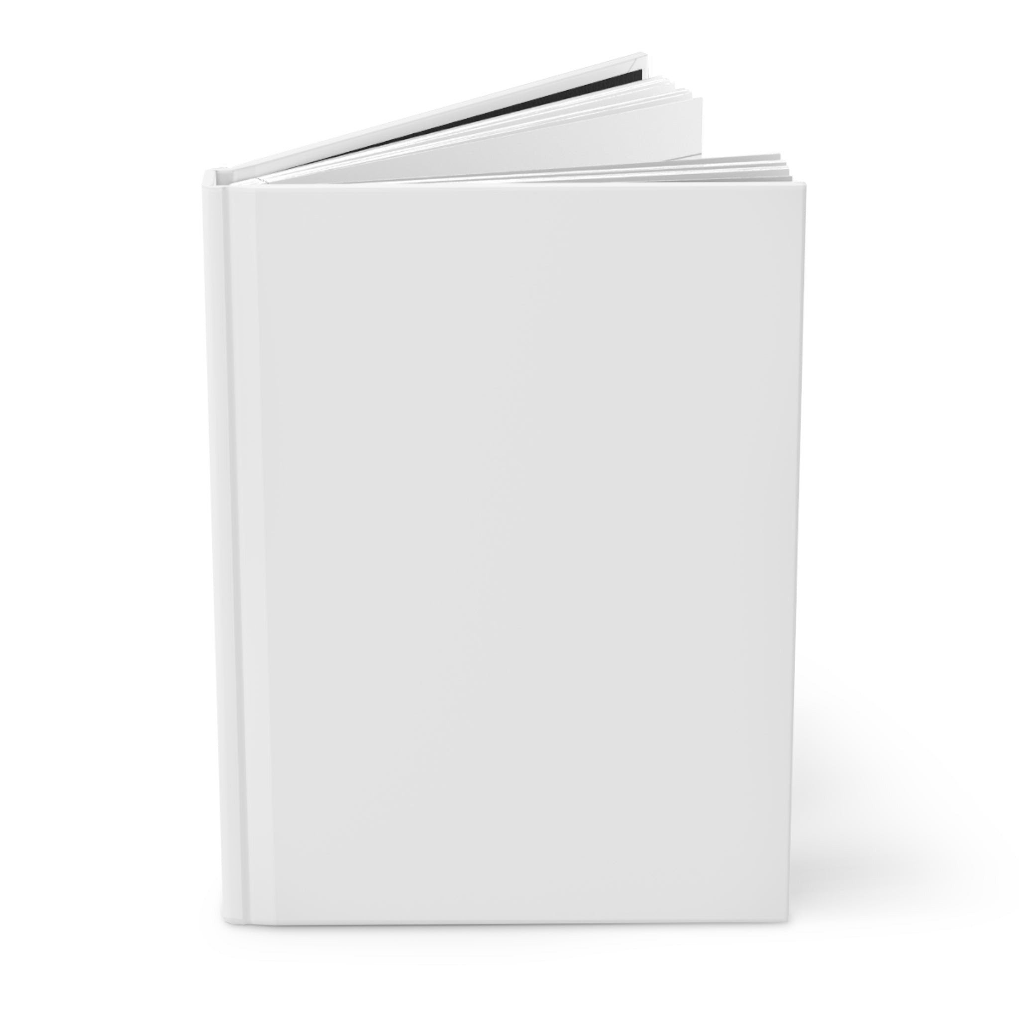 Hardcover Journal — Retro Robot Illustration Notebook for Tech Lovers