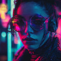 Retro Cyberpunk Digital Design