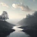 Minimalist Nature Digital Design