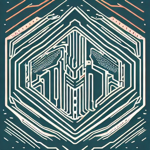 Cosmic Galaxy Print Sticker