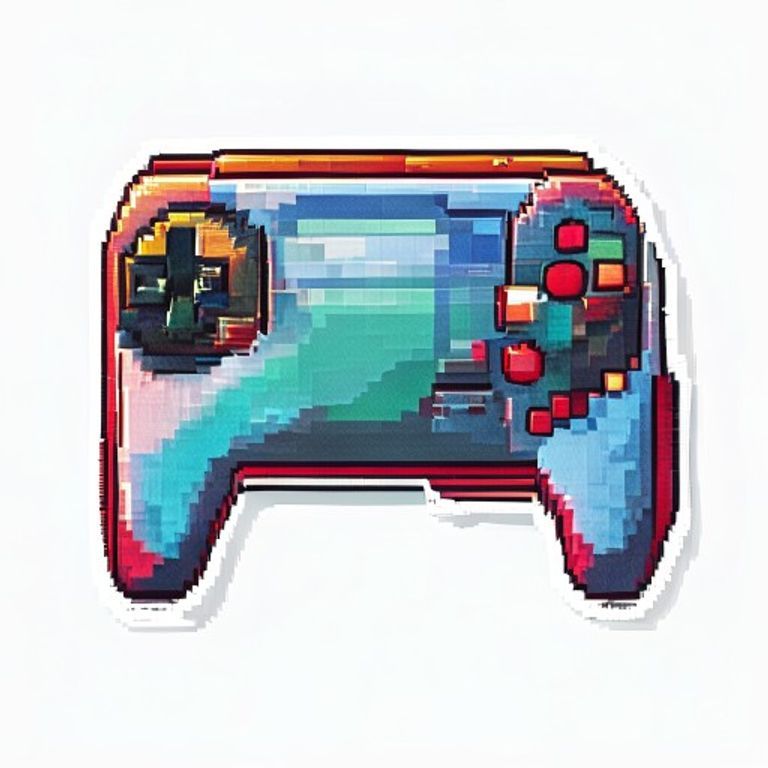 Retro-Gaming Sticker