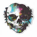 Grunge Distressed Sticker
