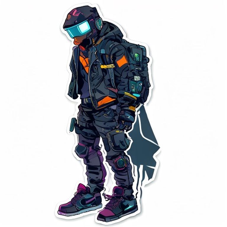 Cyberpunk Sticker